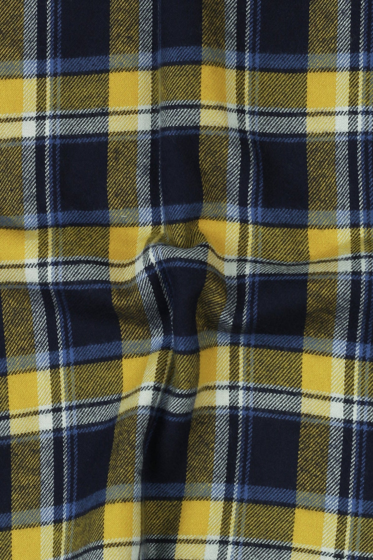Aegon Blue Yellow Madras Winter Flannel