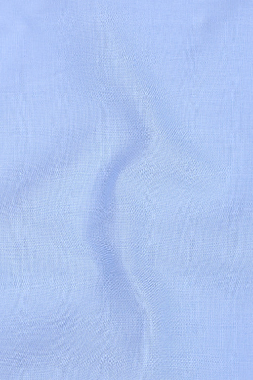 Cornflower Blue Linen