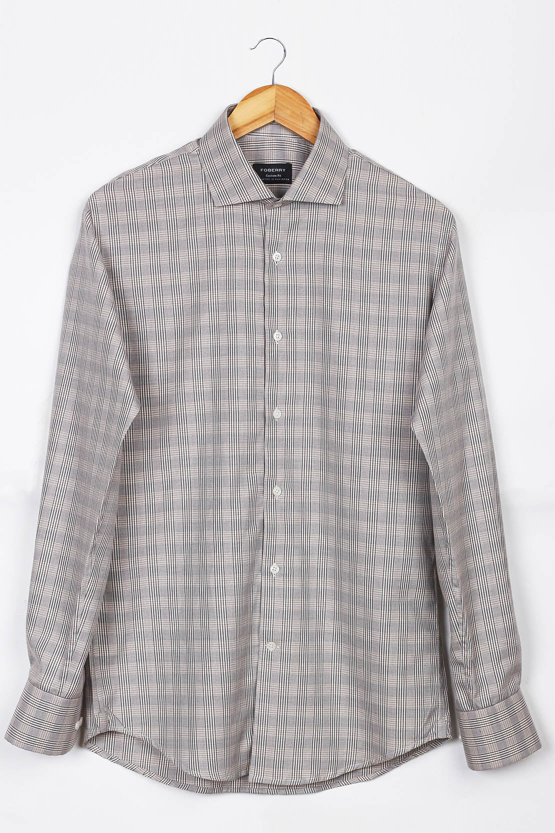Hazal Wood Tartan Shirt - Foberry USA