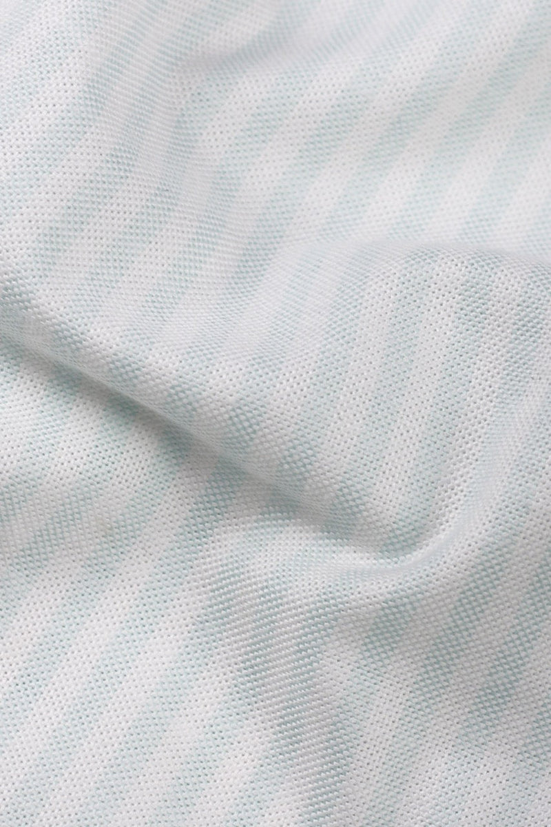 Soft Green Oxford Stripes - Foberry USA