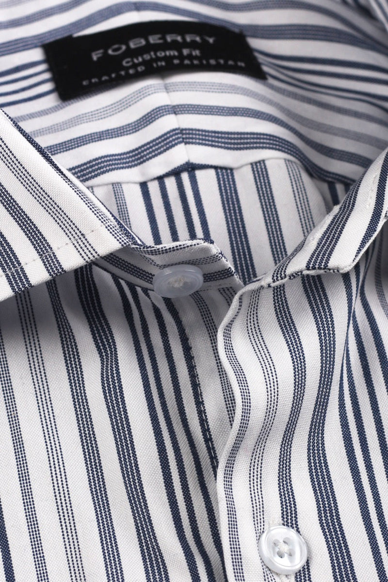 Multi Grey Stripes Shirt - Foberry USA