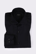 Black Twill Striped Shirt - Foberry USA
