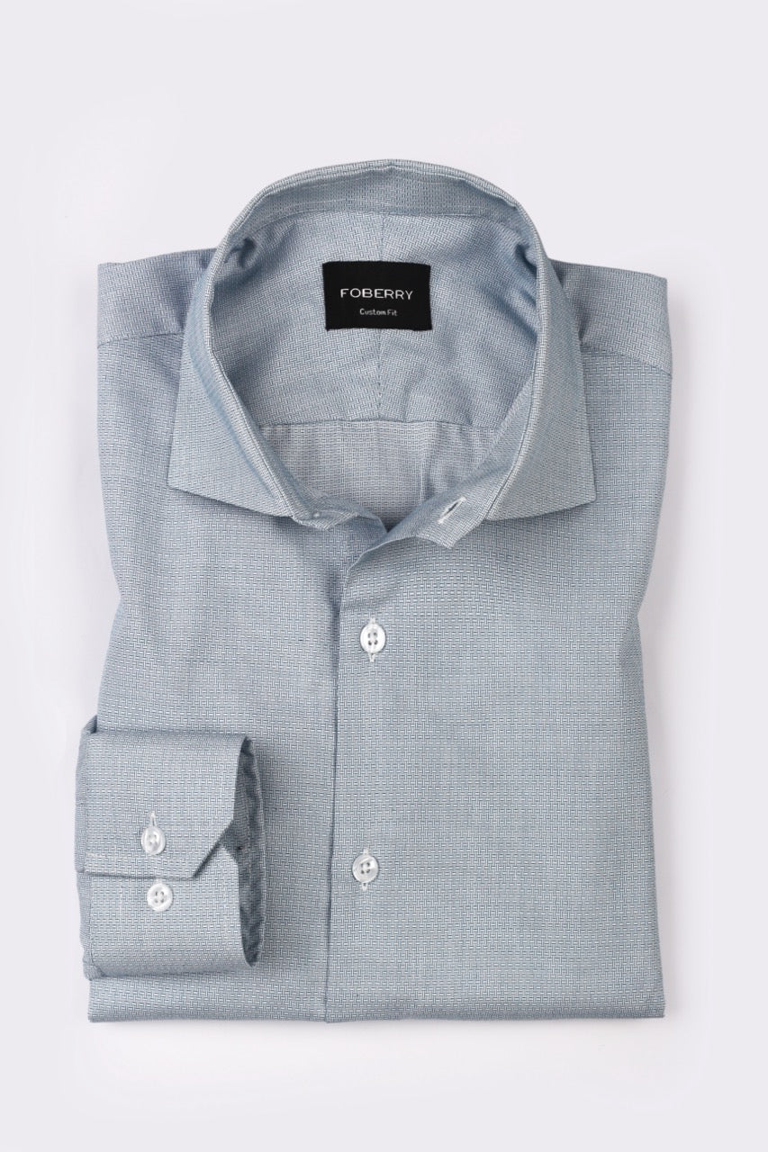 Green Knot Structured Shirt - Foberry USA