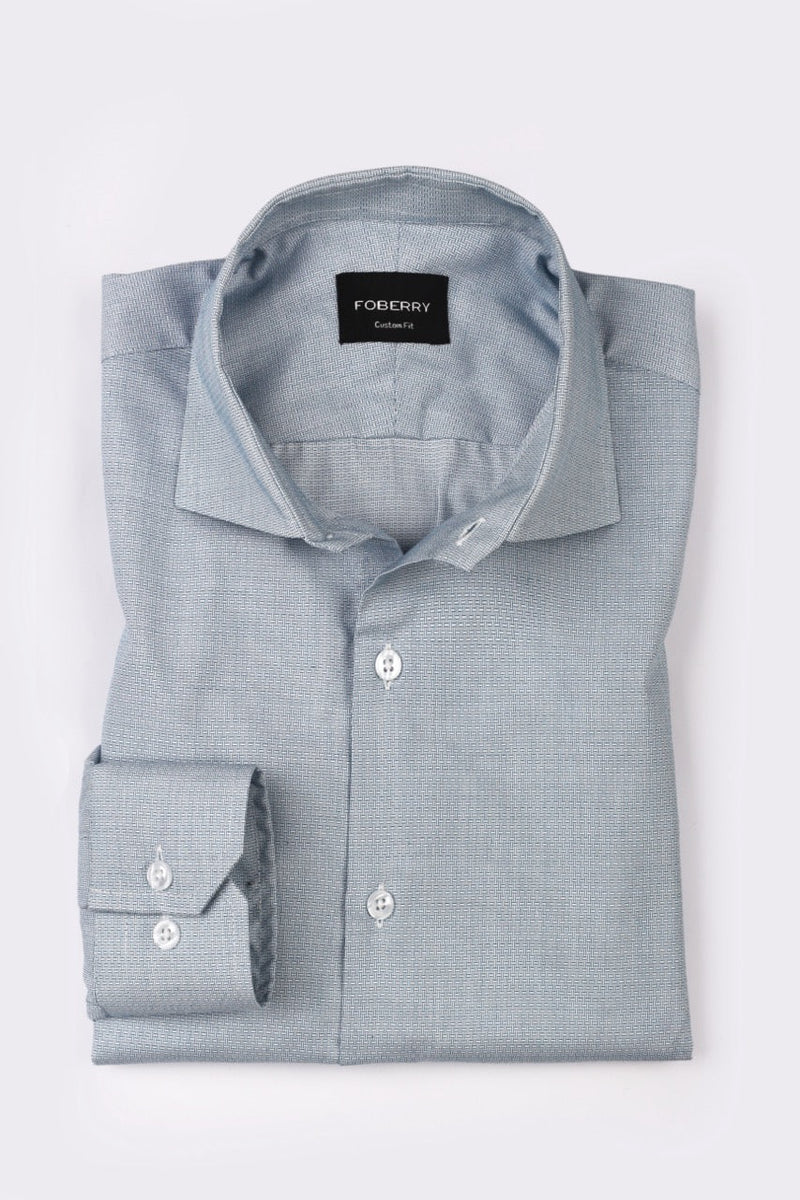 Green Knot Structured Shirt - Foberry USA