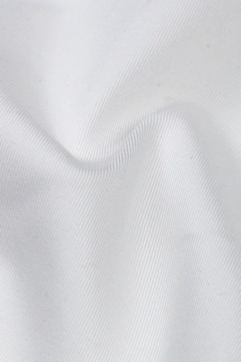 Egg White Twill Shirt - Foberry USA