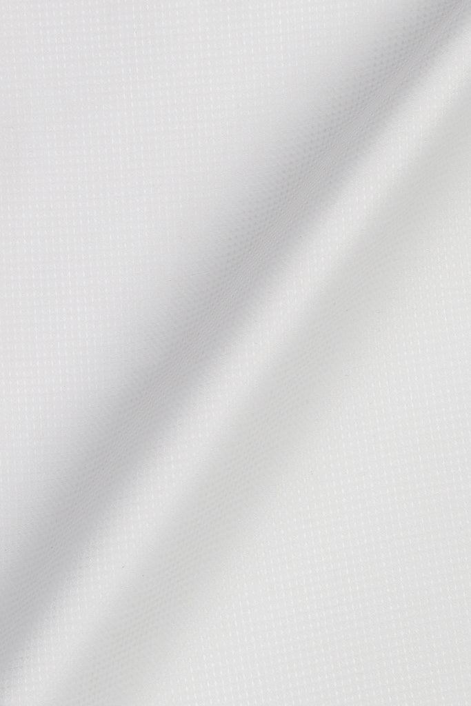 White Egyptian Jacquard Structured Shirt