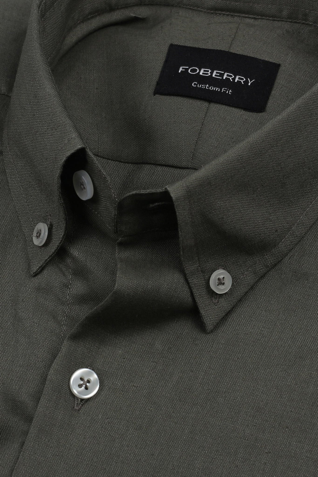 Silky Green Stretchable Linen Shirt
