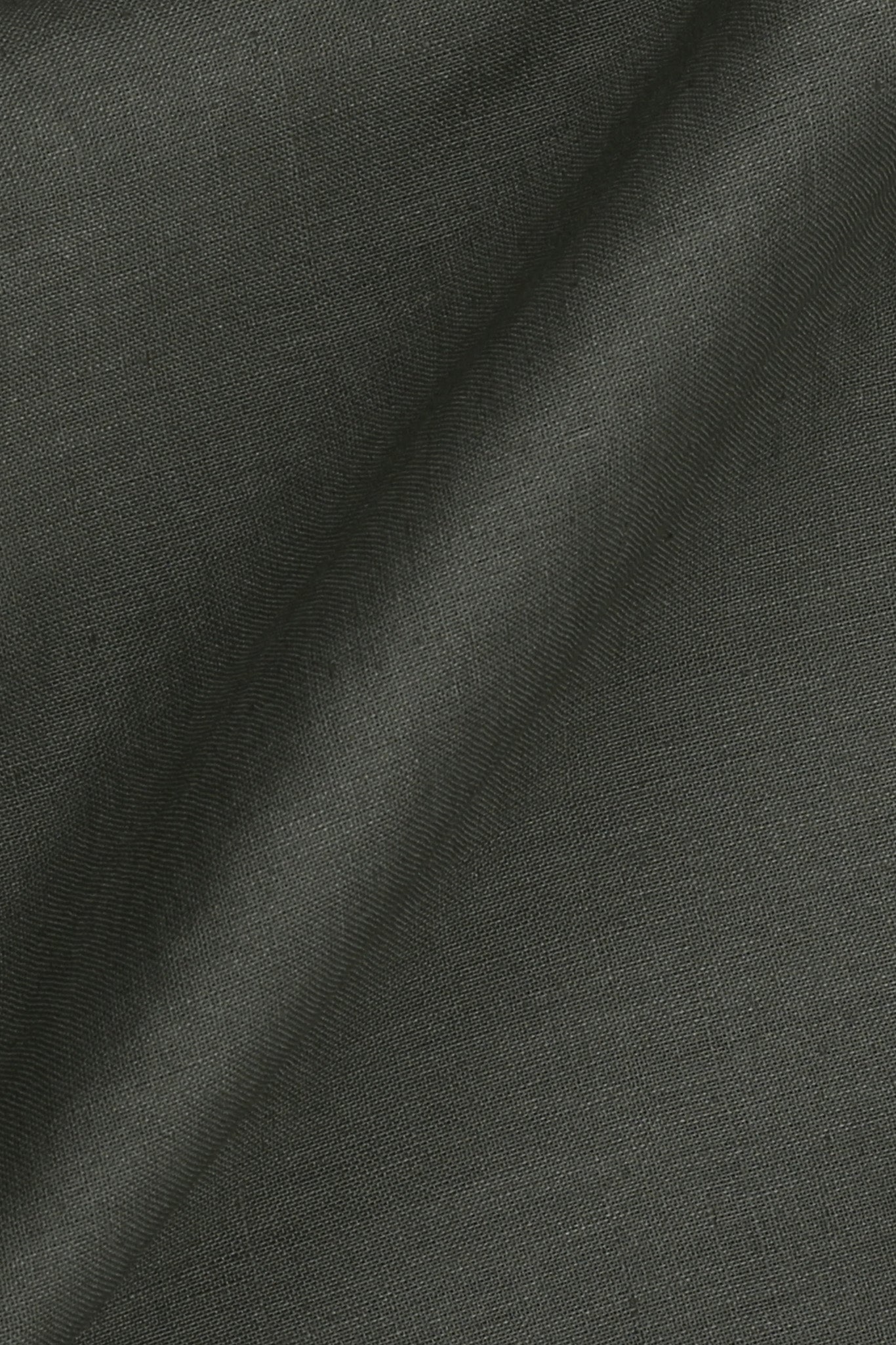 Silky Green Stretchable Linen Shirt