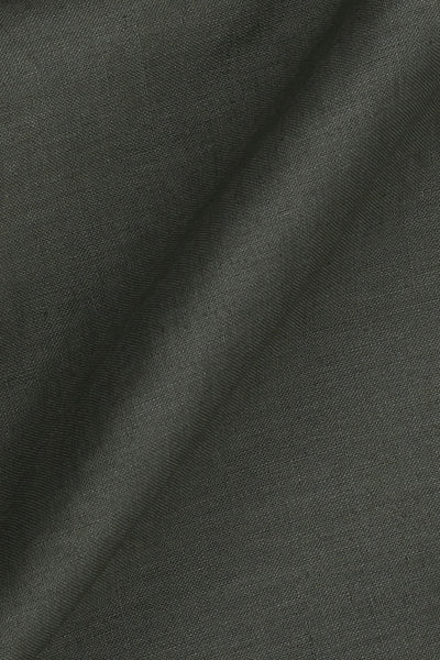 Silky Green Stretchable Linen