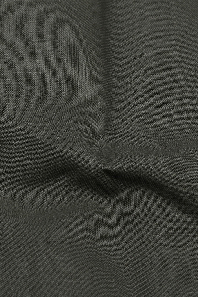 Silky Green Stretchable Linen