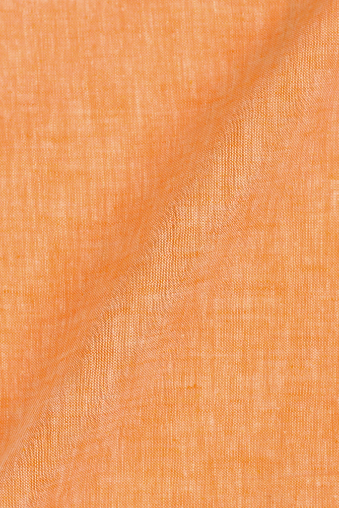 Orange Irish Linen