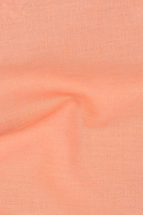 Blushing Peach Linen