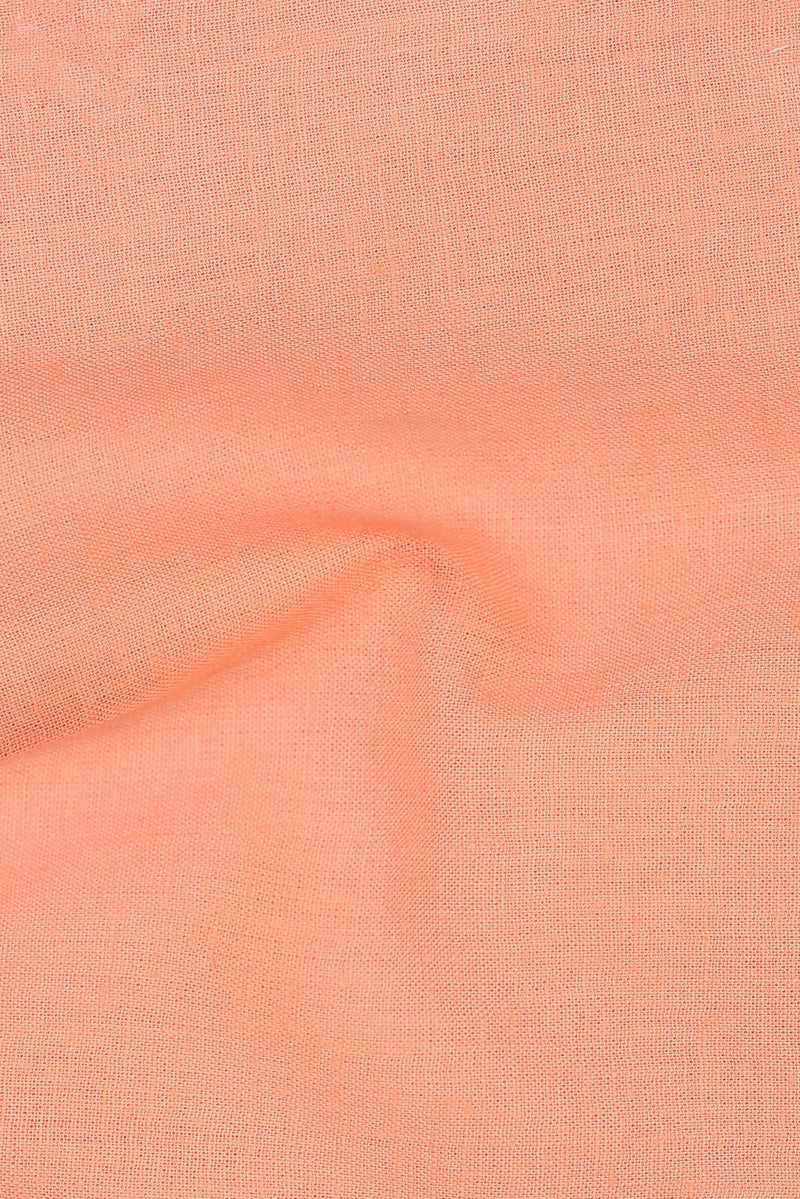 Blushing Peach Linen