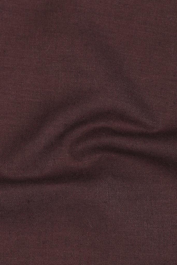 Soft Grape Irish Linen Shirt