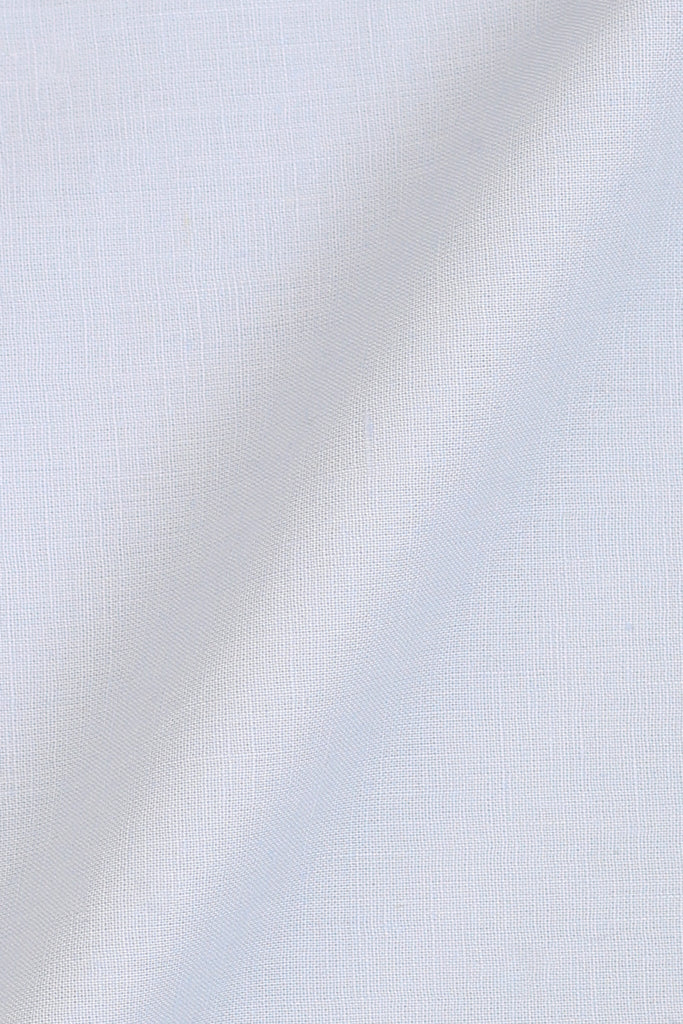 Soft Baby Blue Italian Linen