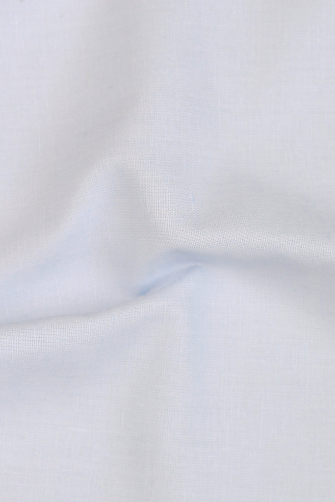 Soft Baby Blue Italian Linen