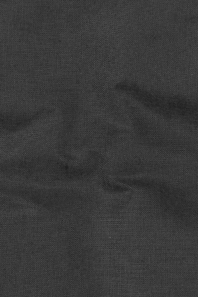 Soft Charcoal Grey Linen