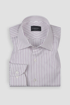 Magenta Stripe Egyptian Shirt