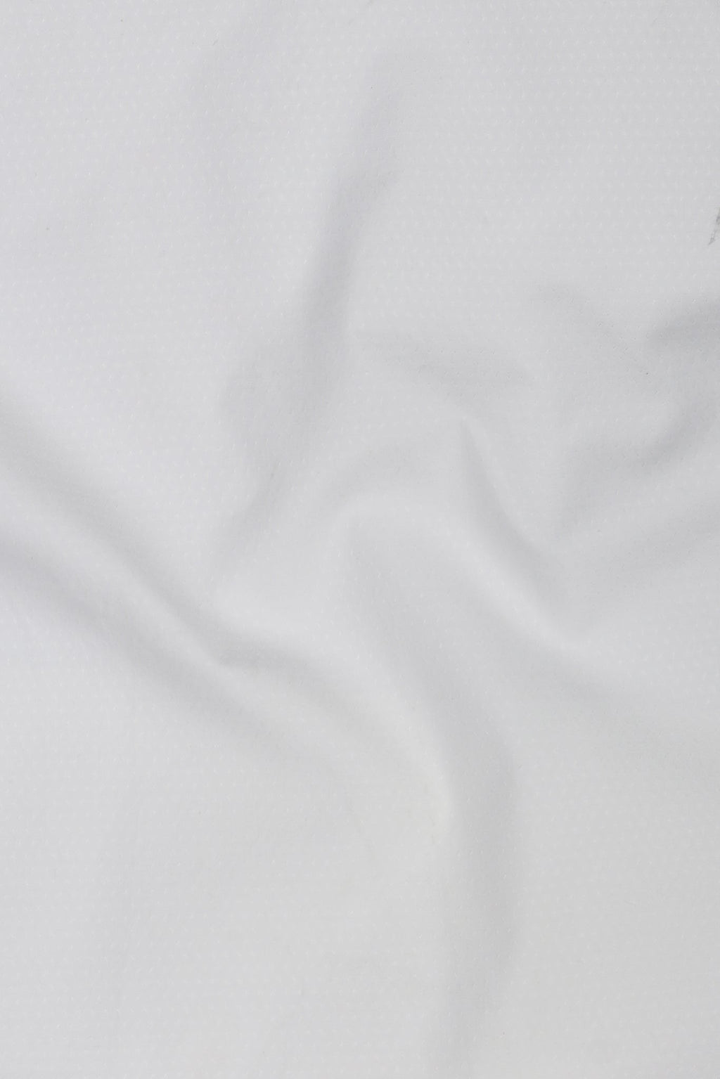 Egyptian White Self-Patterened Shirt