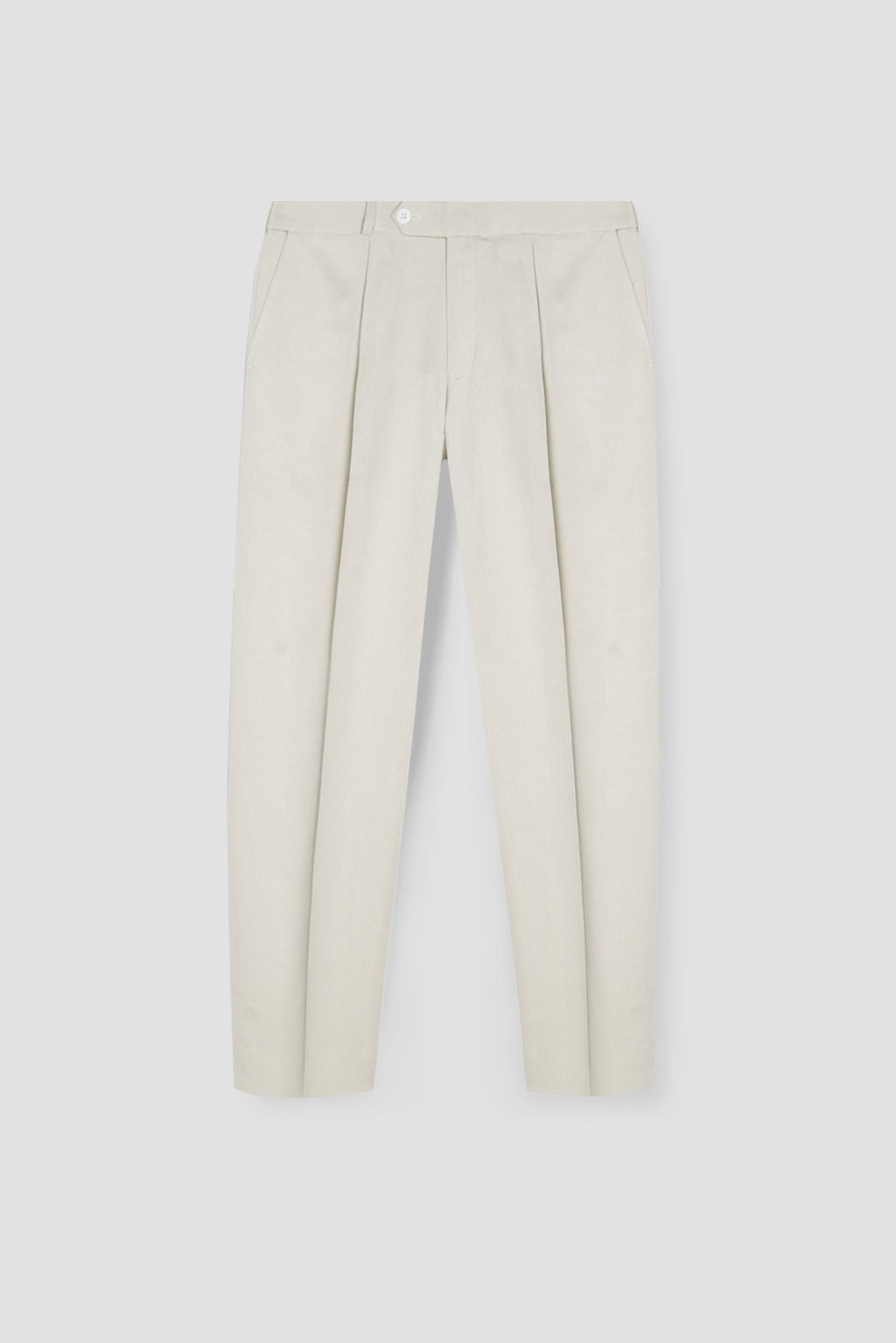 Cosmic Latte Linen Trousers