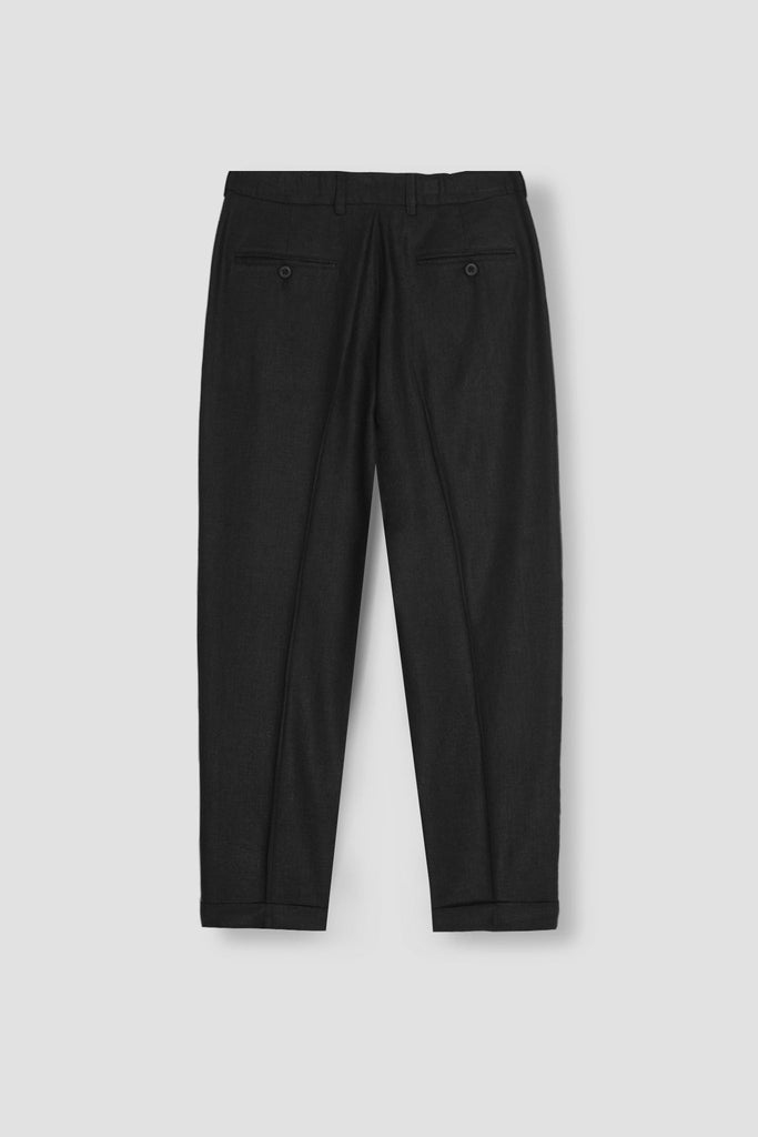 Midnight Blue  Linen Trousers