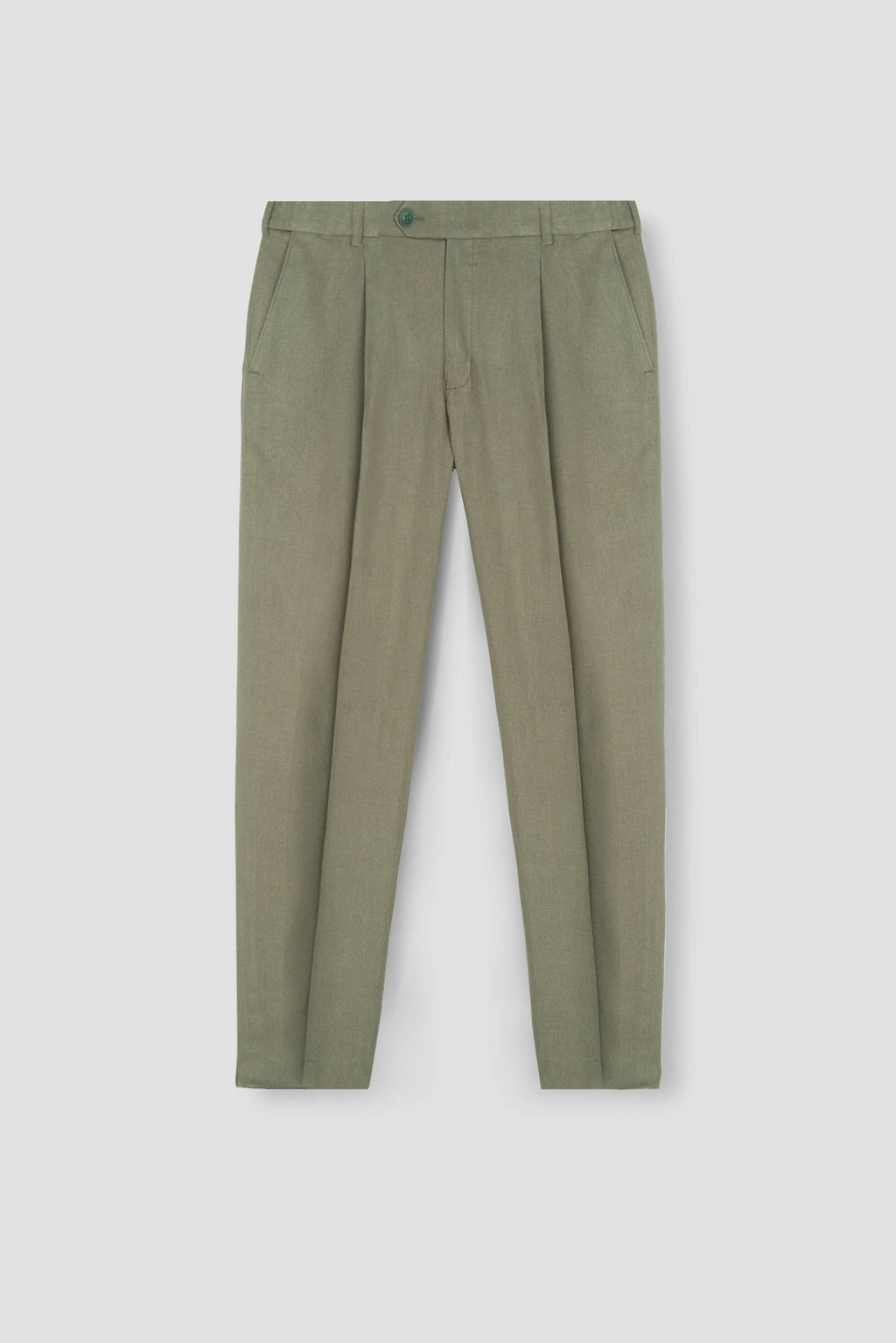 Sand Twill Linen Trousers