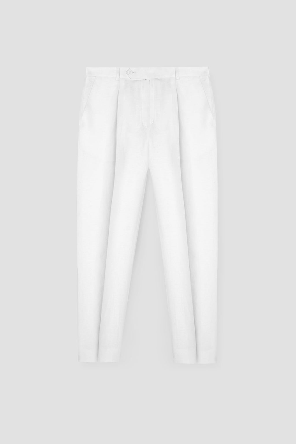 White Linen Trousers