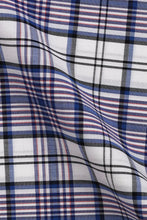 Load image into Gallery viewer, Blue White Tartan Foberry