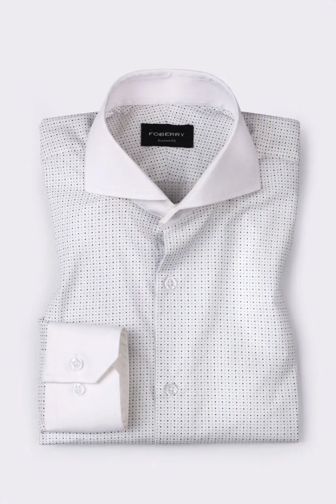 Polka Dots Printed Shirt Foberry
