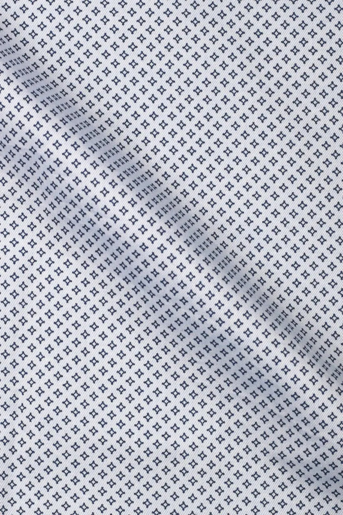Texas Star Blue Printed Shirt Foberry